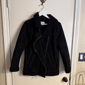 LOFT women’s Black Moto Jacket